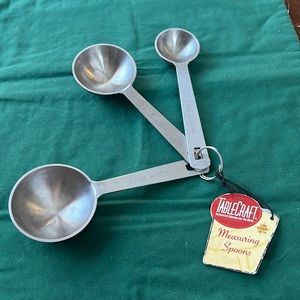 Measuring Spoon Set Metal Stainless Steel XL for larger recipes -